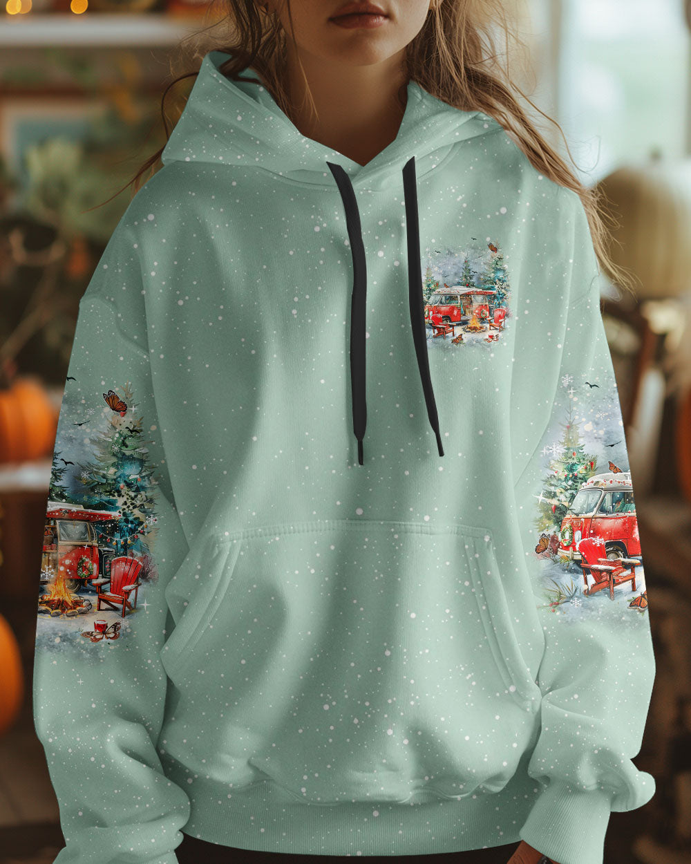 BLISSCORNERS MAKING MEMORIES ONE CAMPFIRE AT A TIME CHRISTMAS ALL OVER PRINT