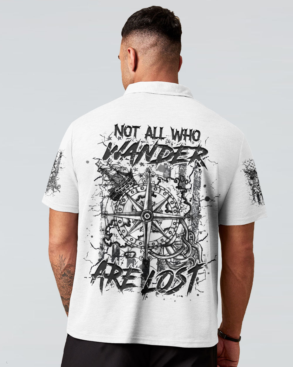 BLISSCORNERS NOT ALL WHO WANDER ARE LOST ALL OVER PRINT