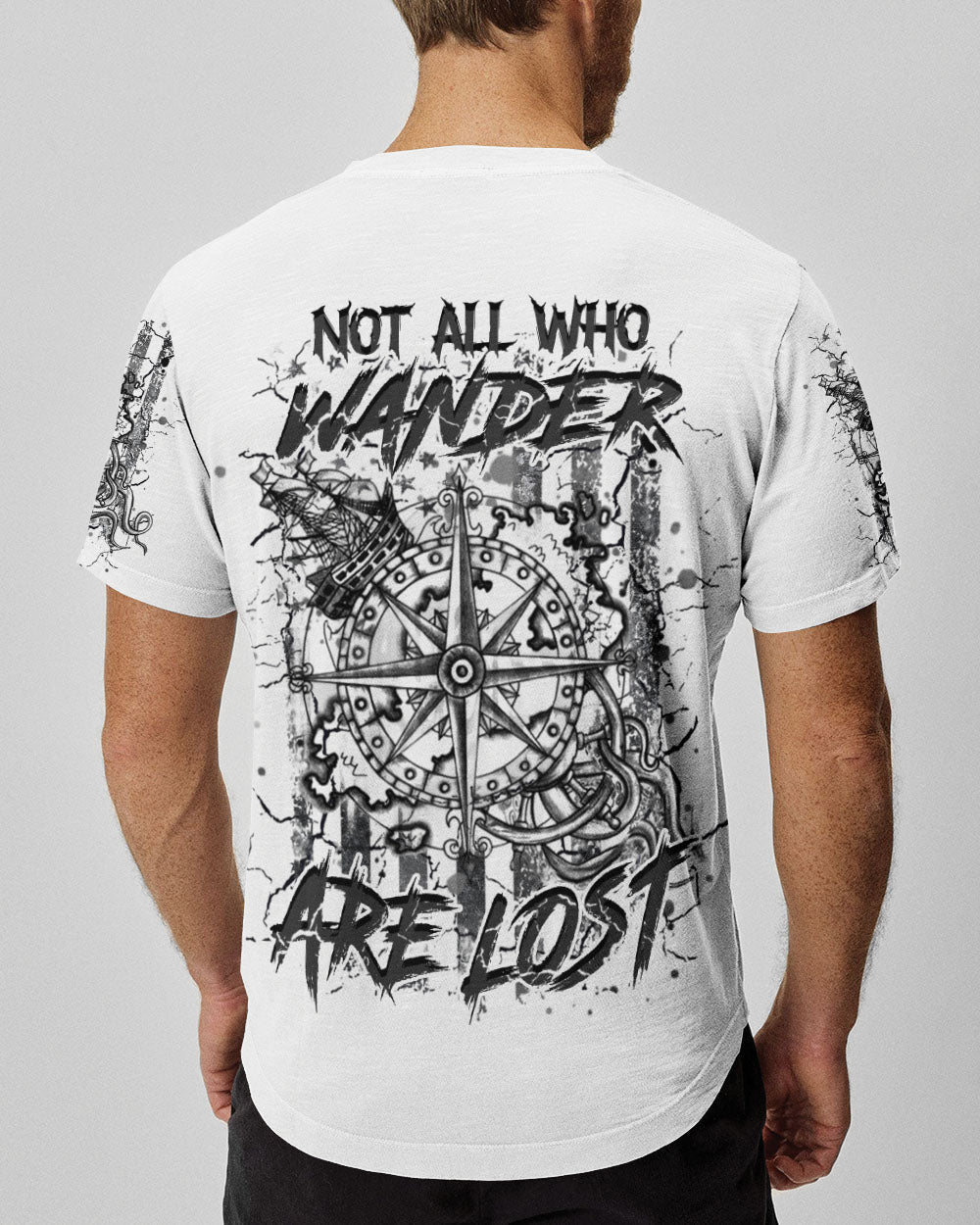 BLISSCORNERS NOT ALL WHO WANDER ARE LOST ALL OVER PRINT