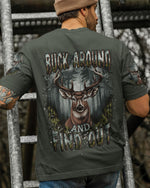 BLISSCORNERS BUCK AROUND AND FIND OUT DEER HUNTING ALL OVER PRINT