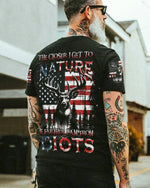 BLISSCORNERS THE CLOSER I GET TO NATURE DEER HUNTING ALL OVER PRINT