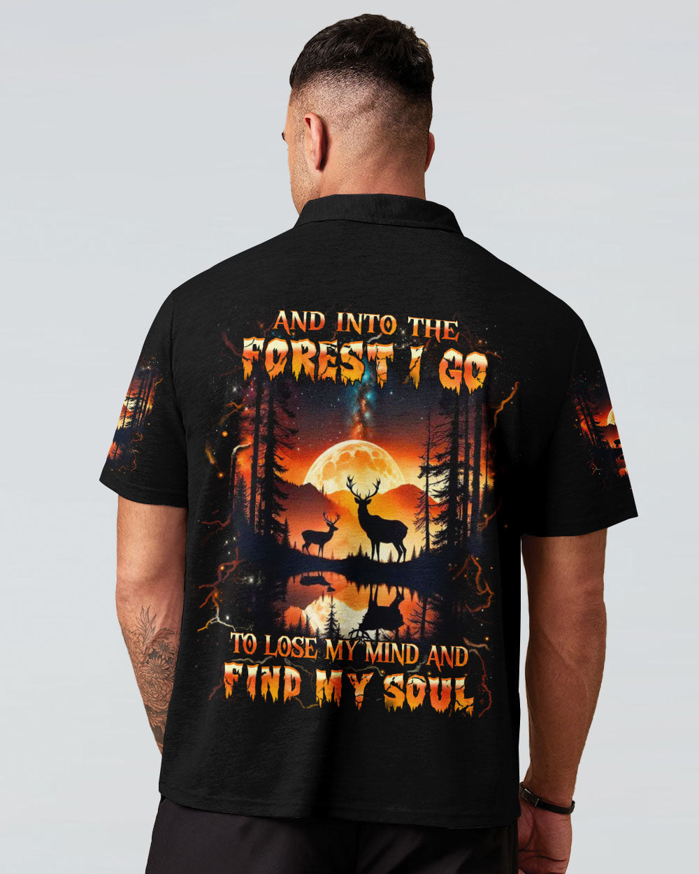 BLISSCORNERS AND INTO THE FOREST I GO ALL OVER PRINT