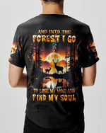 BLISSCORNERS AND INTO THE FOREST I GO ALL OVER PRINT