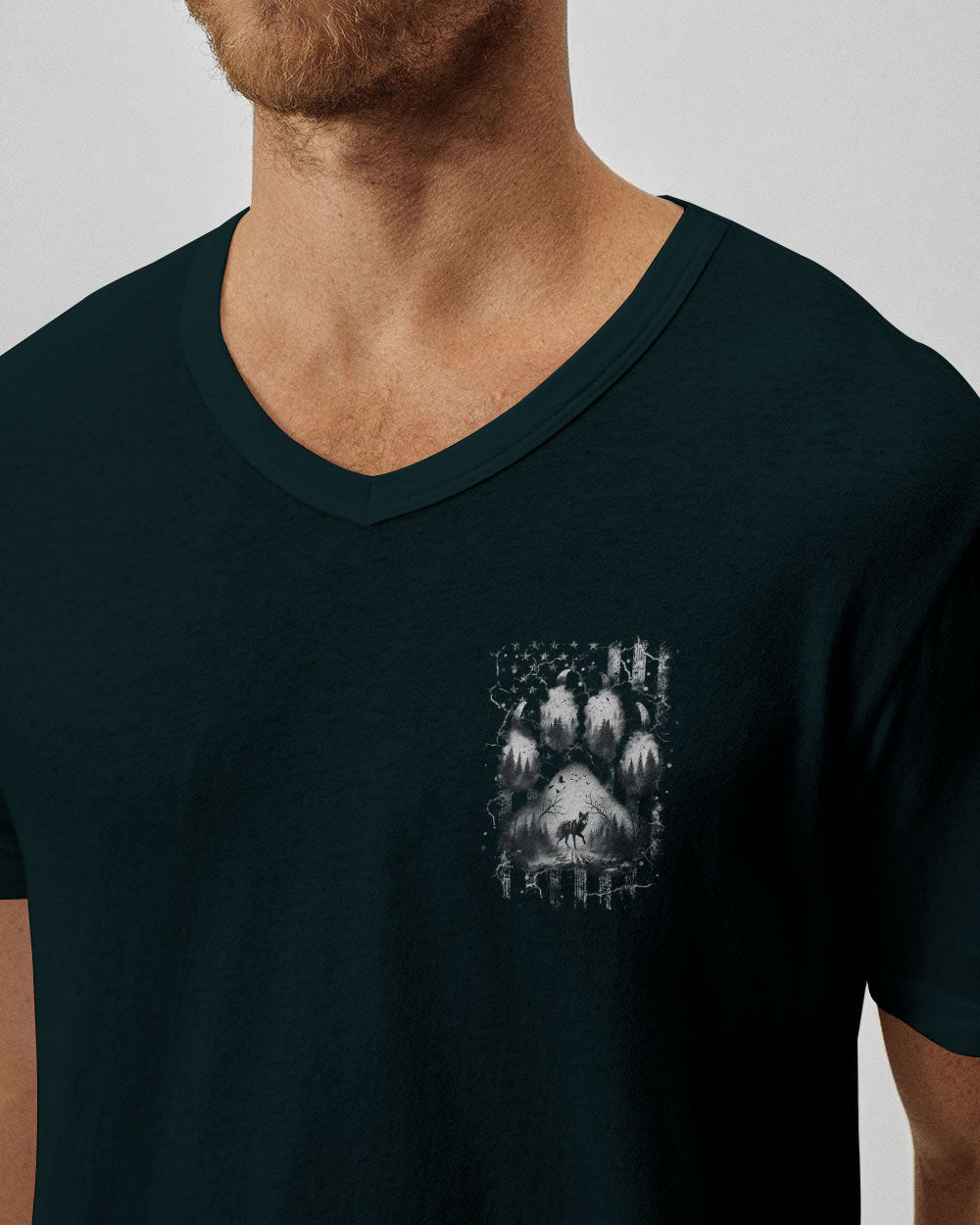 BLISSCORNERS NOT ALL WHO WANDER ARE LOST WOLF ALL OVER PRINT