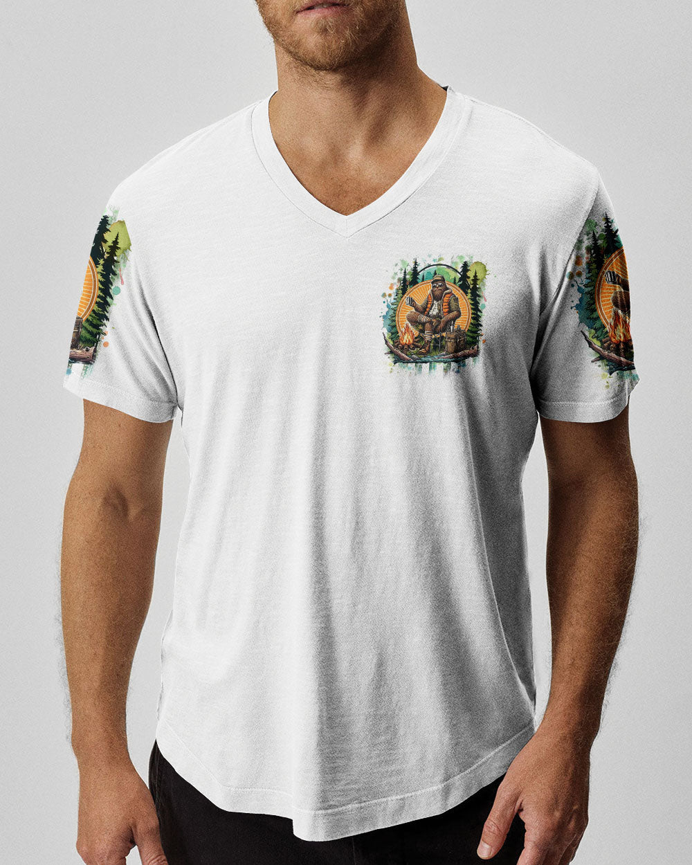 BLISSCORNERS MAKING MEMORIES ONE CAMPFIRE AT A TIME BIGFOOT ALL OVER PRINT