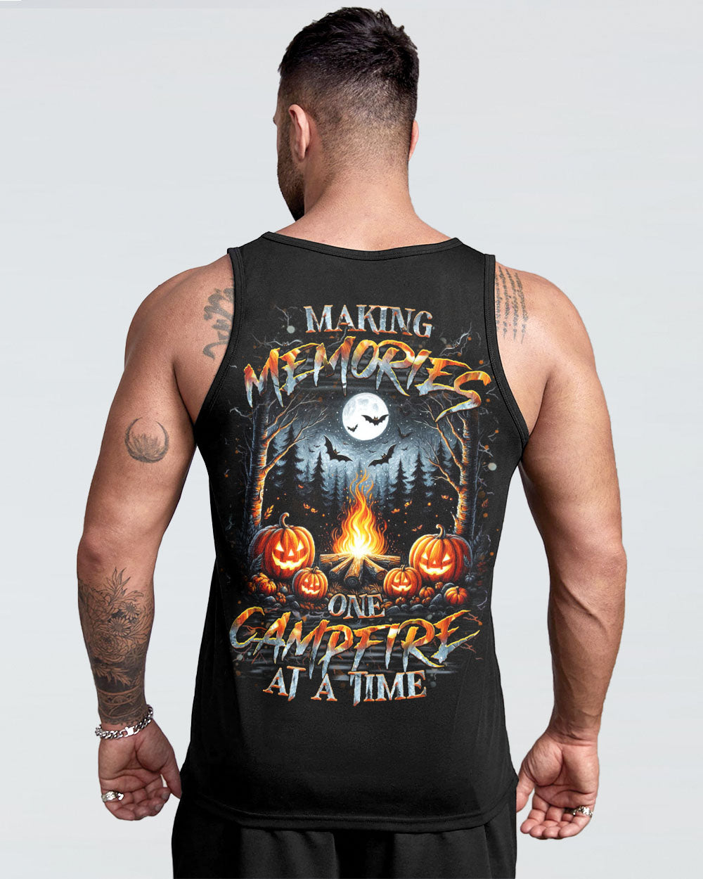 BLISSCORNERS MAKING MEMORIES ONE CAMPFIRE AT A TIME HALLOWEEN ALL OVER PRINT