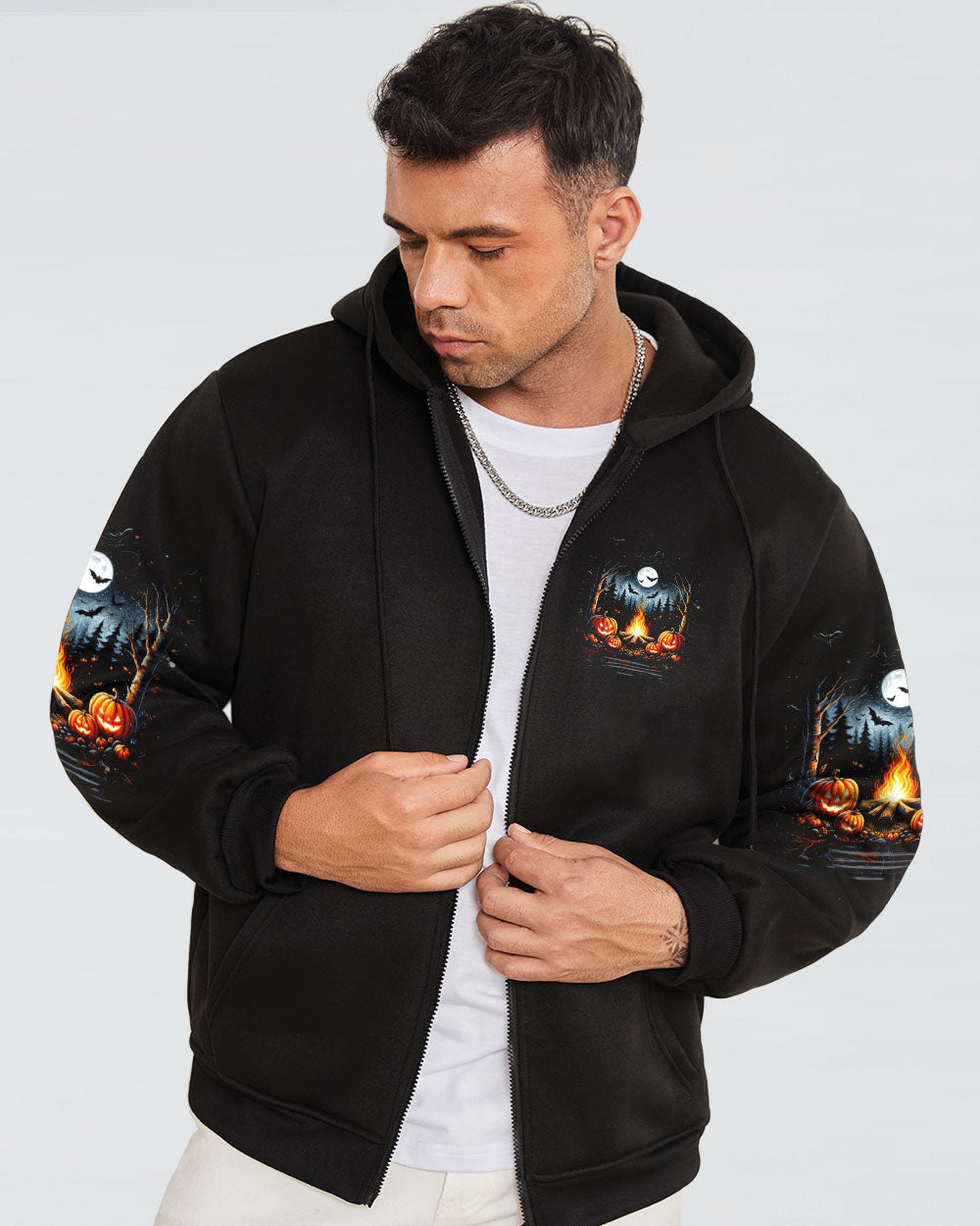 BLISSCORNERS MAKING MEMORIES ONE CAMPFIRE AT A TIME HALLOWEEN ALL OVER PRINT