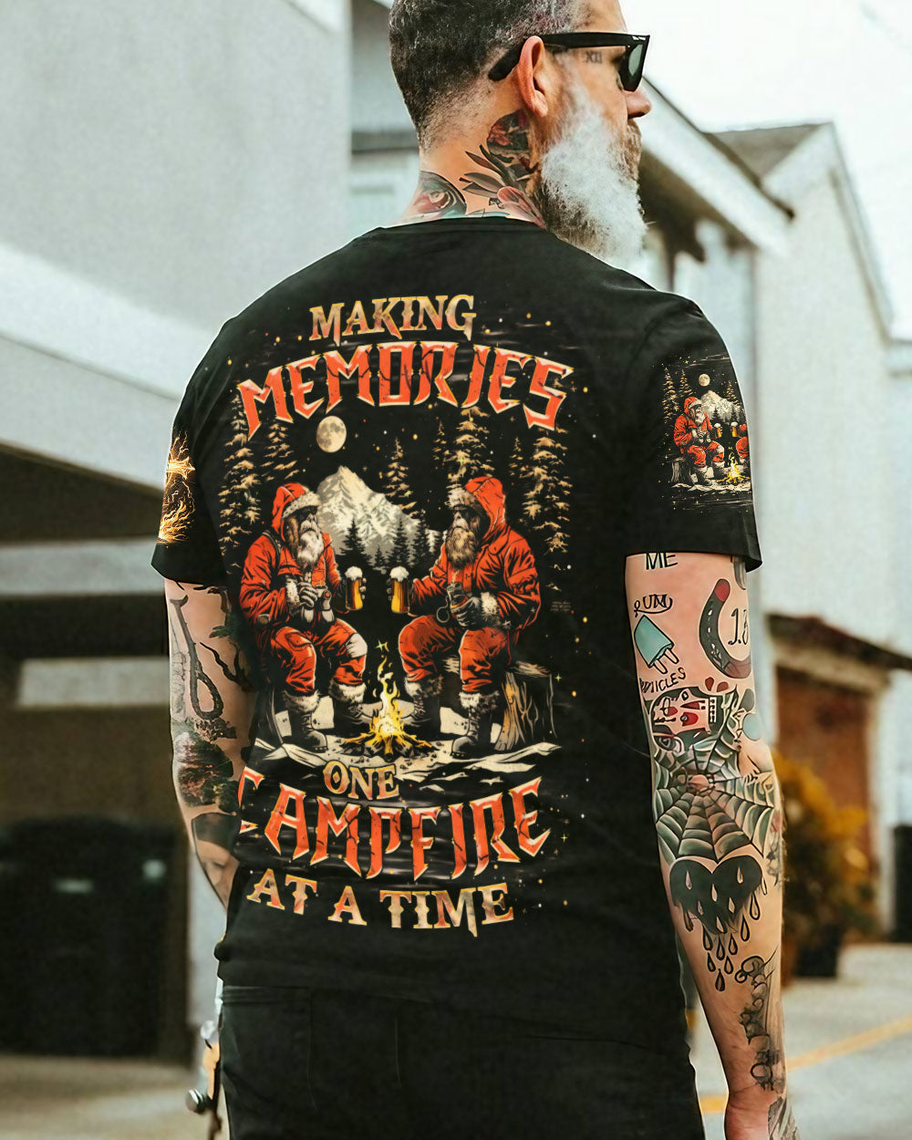BLISSCORNERS MAKING MEMORIES ONE CAMPFIRE AT A TIME BIGFOOT ALL OVER PRINT