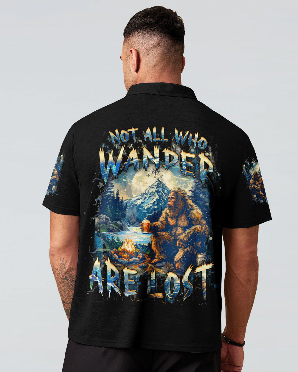 BLISSCORNERS NOT ALL WHO WANDER ARE LOST ALL OVER PRINT