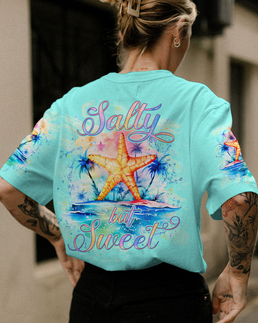 BLISSCORNERS SALTY BUT SWEET ALL OVER PRINT