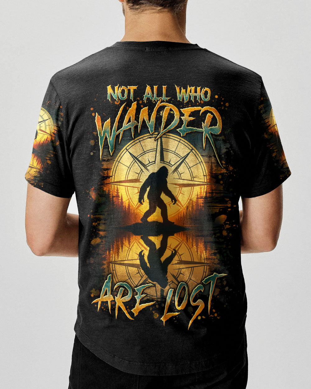 BLISSCORNERS NOT ALL WHO WANDER ARE LOST ALL OVER PRINT