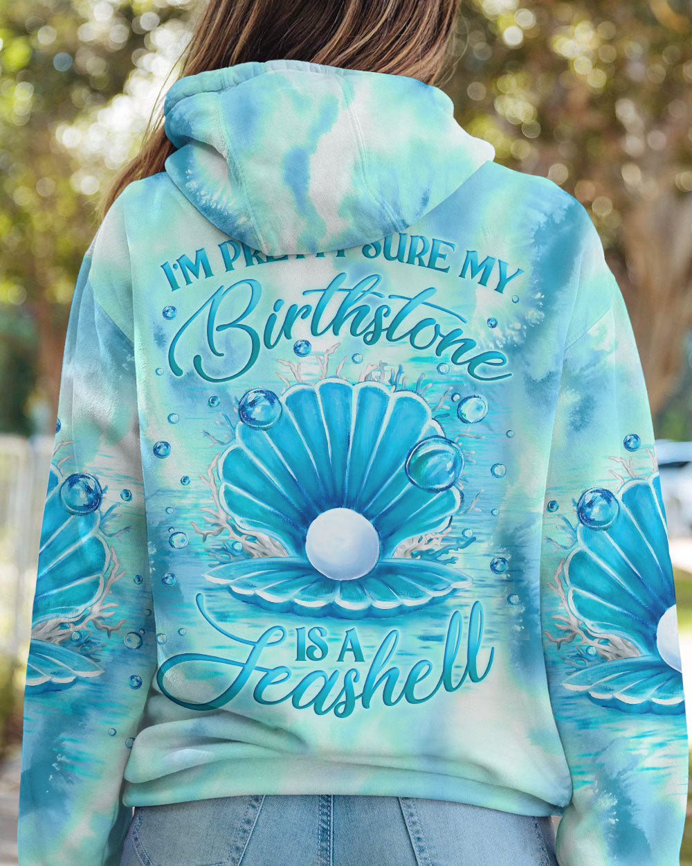 BLISSCORNERS I'M PRETTY SURE MY BIRTHSTONE IS A SEASHELL ALL OVER PRINT