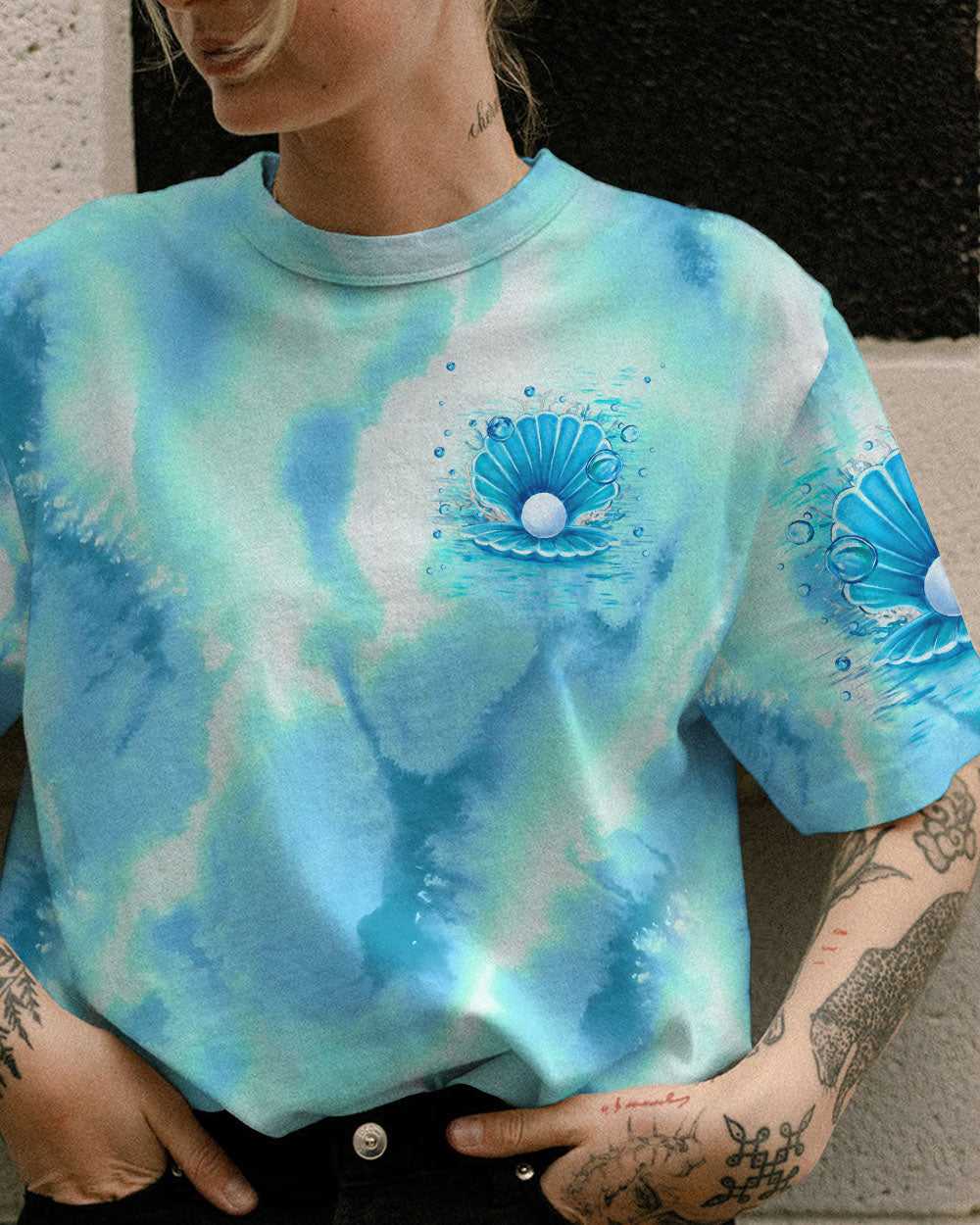 BLISSCORNERS I'M PRETTY SURE MY BIRTHSTONE IS A SEASHELL ALL OVER PRINT