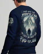 BLISSCORNERS AND INTO THE FOREST I GO BIGFOOT ALL OVER PRINT