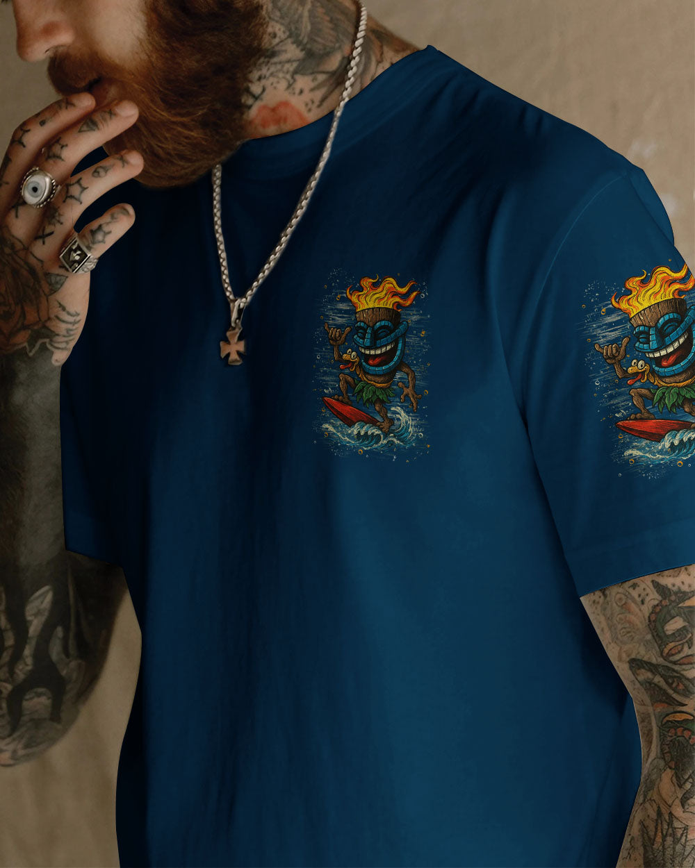 BLISSCORNERS LIVING ON TIKI TIME ALL OVER PRINT