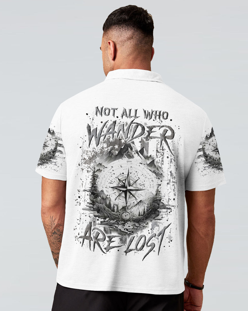 BLISSCORNERS NOT ALL WHO WANDER ARE LOST ALL OVER PRINT