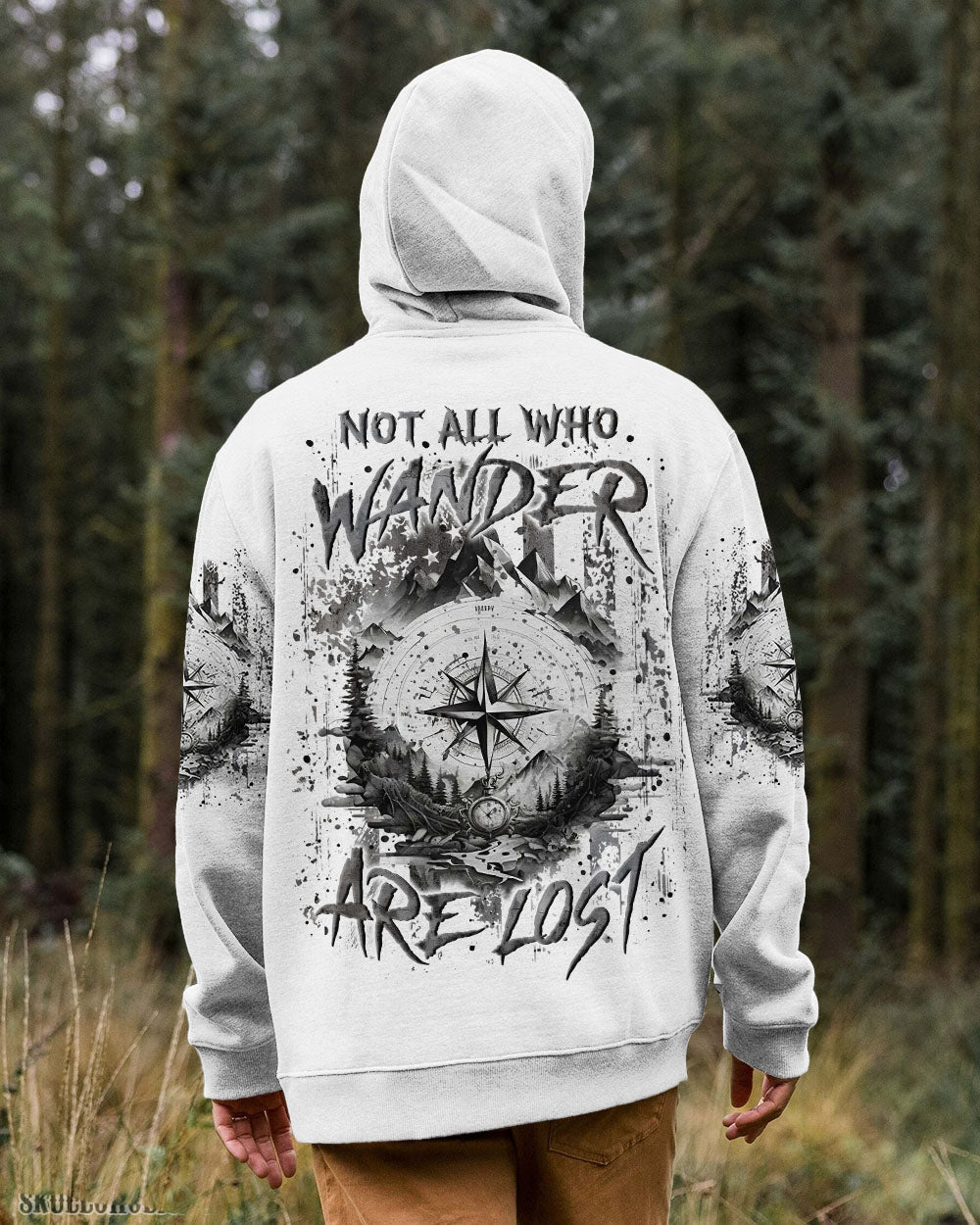 BLISSCORNERS NOT ALL WHO WANDER ARE LOST ALL OVER PRINT