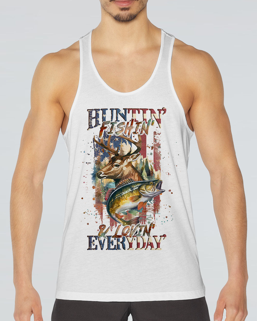 BLISSCORNERS HUNTIN FISHIN LOVIN EVERYDAY ALL OVER PRINT
