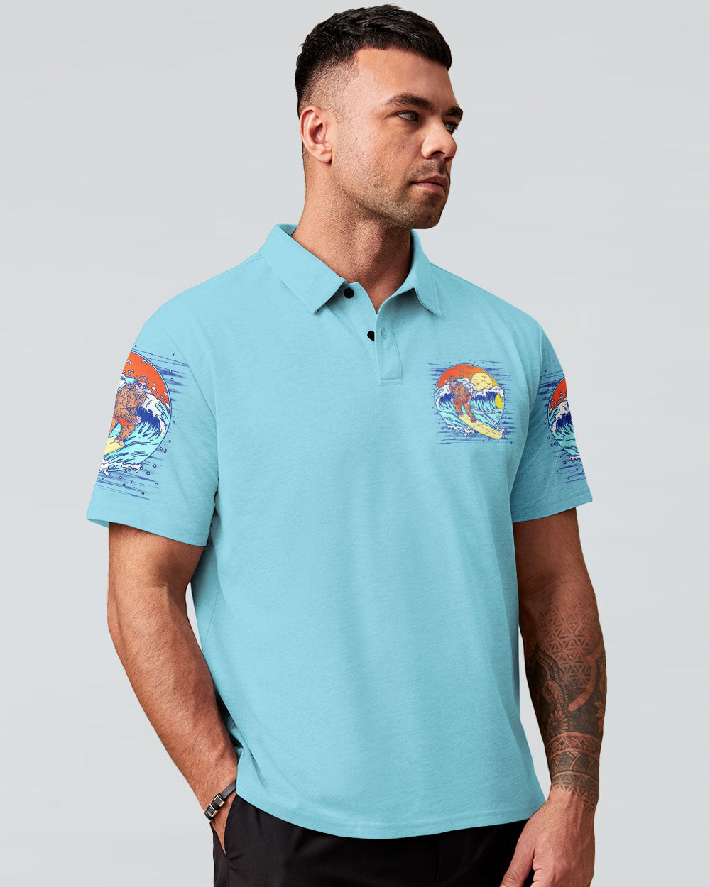BLISSCORNERS SALTWATER HEALS EVERYTHING BIGFOOT ALL OVER PRINT
