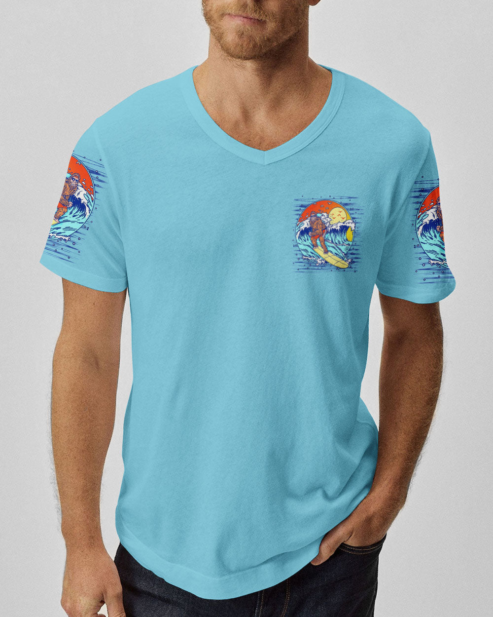 BLISSCORNERS SALTWATER HEALS EVERYTHING BIGFOOT ALL OVER PRINT