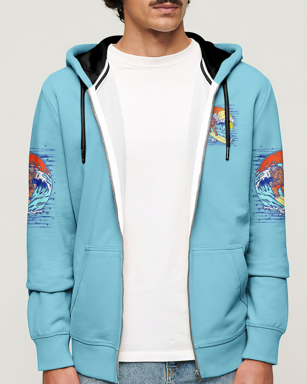 BLISSCORNERS SALTWATER HEALS EVERYTHING BIGFOOT ALL OVER PRINT