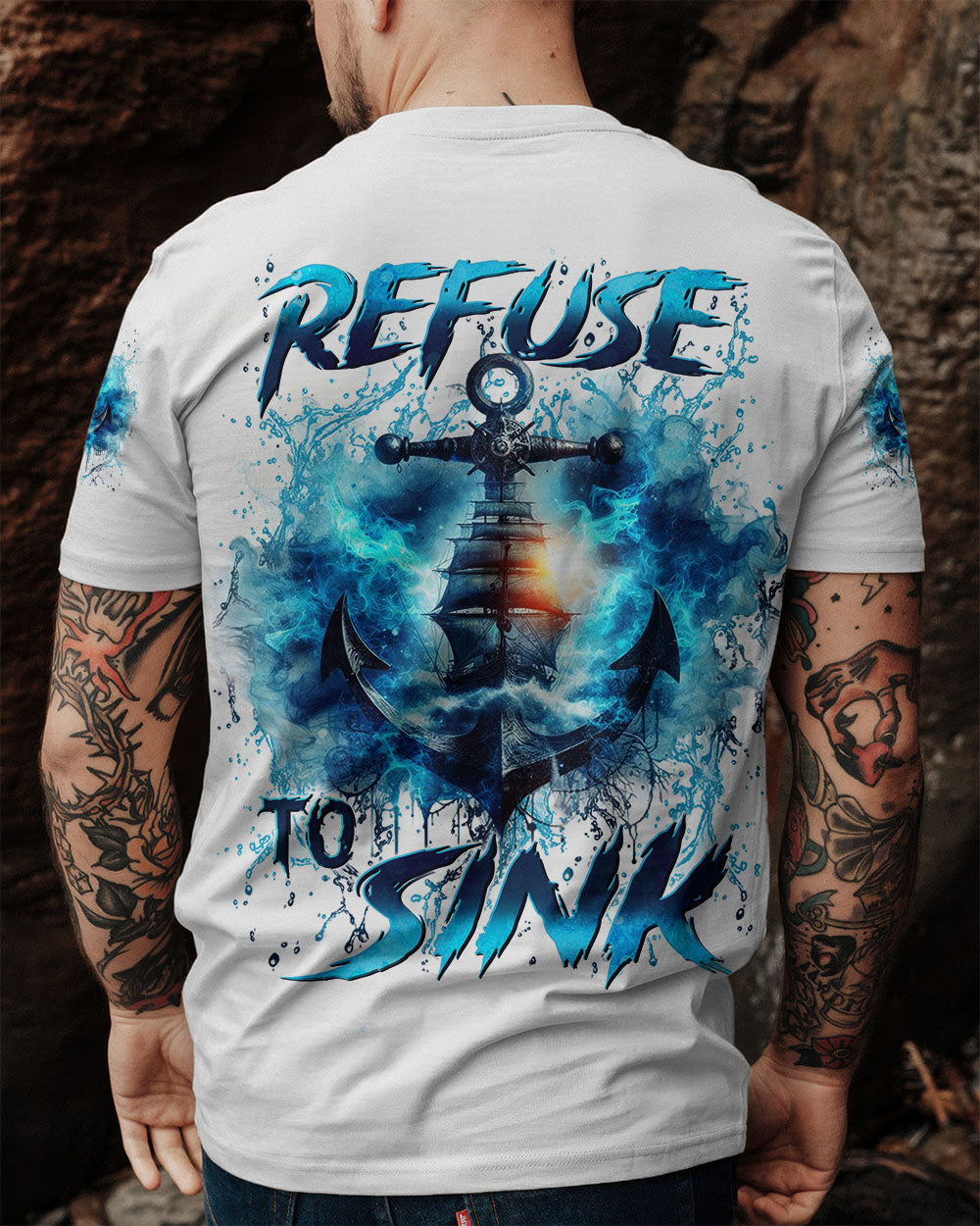 BLISSCORNERS REFUSE TO SINK ALL OVER PRINT