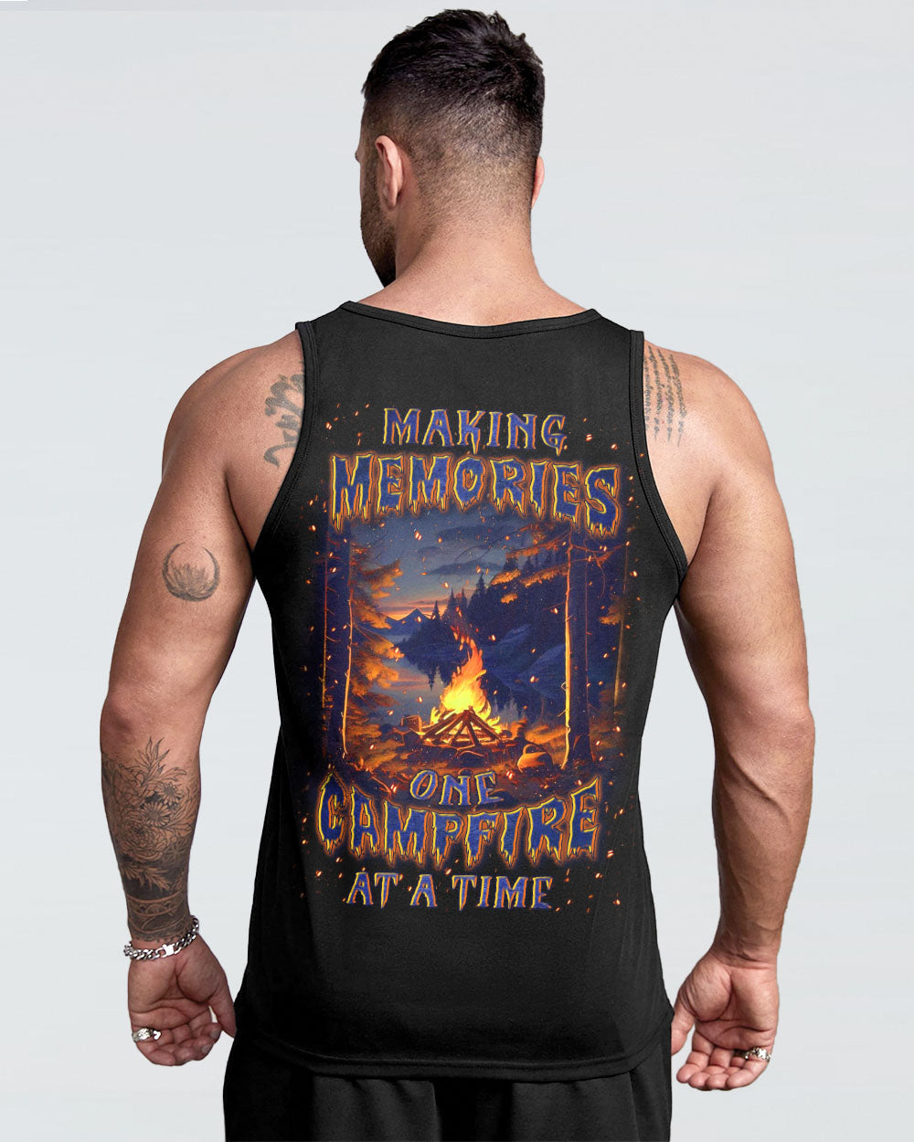 BLISSCORNERS MAKING MEMORIES ONE CAMPFIRE AT A TIME ALL OVER PRINT