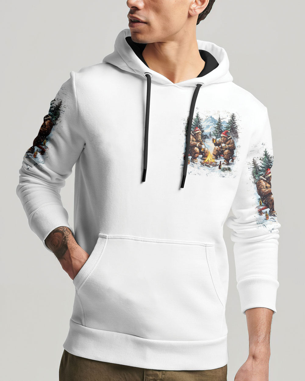 BLISSCORNERS MAKING MEMORIES ONE CAMPFIRE AT A TIME CHRISTMAS ALL OVER PRINT