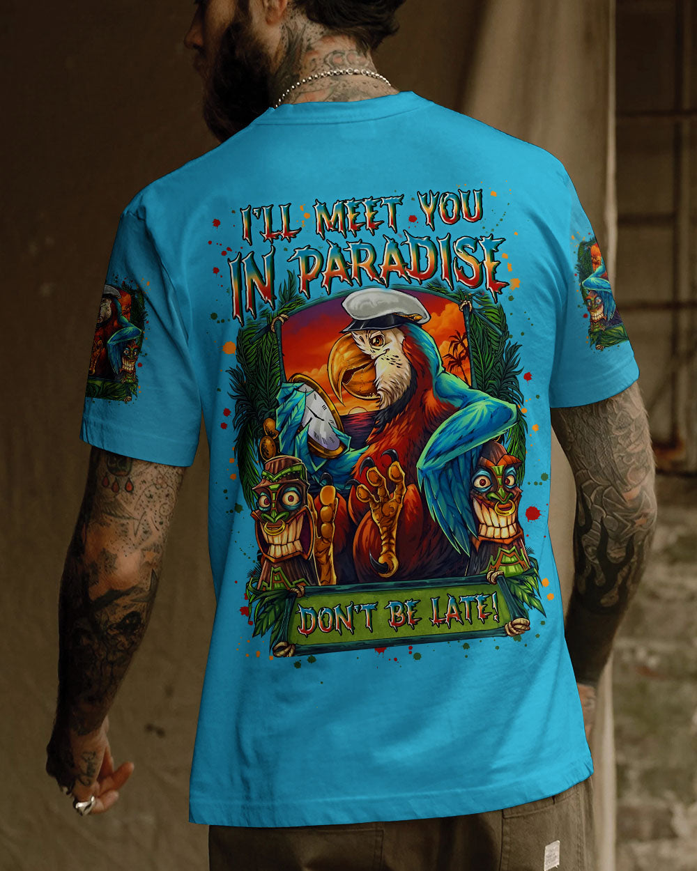 BLISSCORNERS I'LL MEET YOU IN PARADISE ALL OVER PRINT
