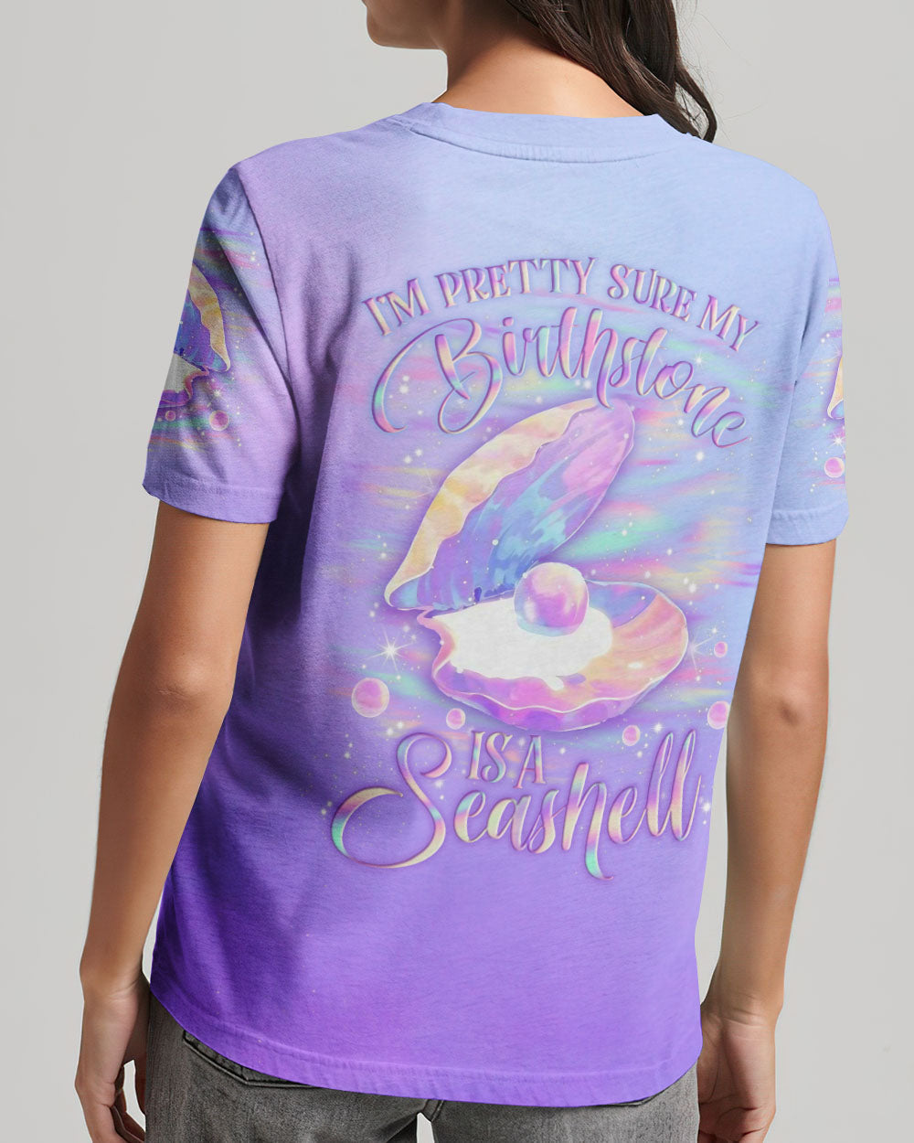 BLISSCORNERS I'M PRETTY SURE MY BIRTHSTONE IS A SEASHELL ALL OVER PRINT