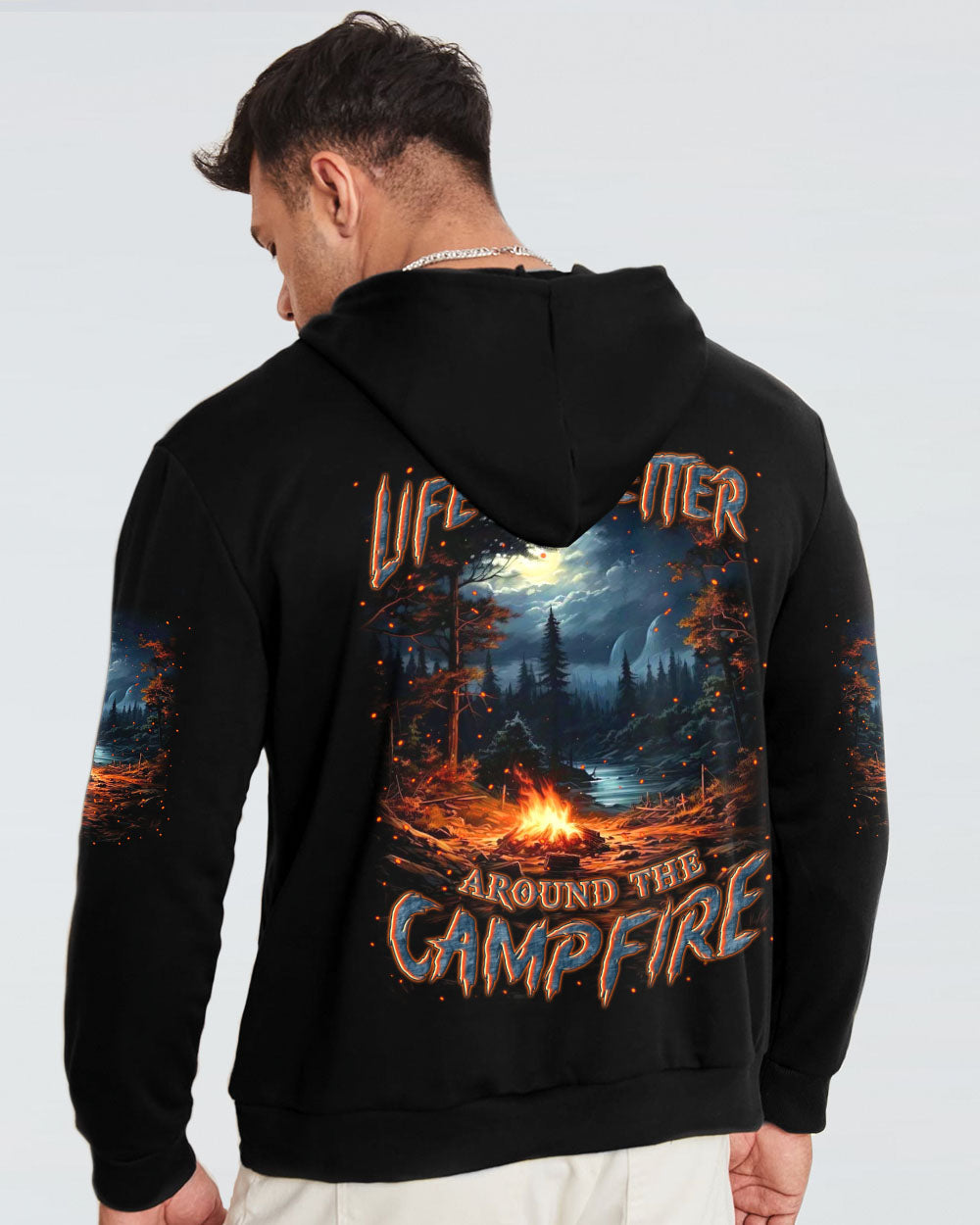 BLISSCORNERS LIFE IS BETTER AROUND THE CAMPFIRE ALL OVER PRINT