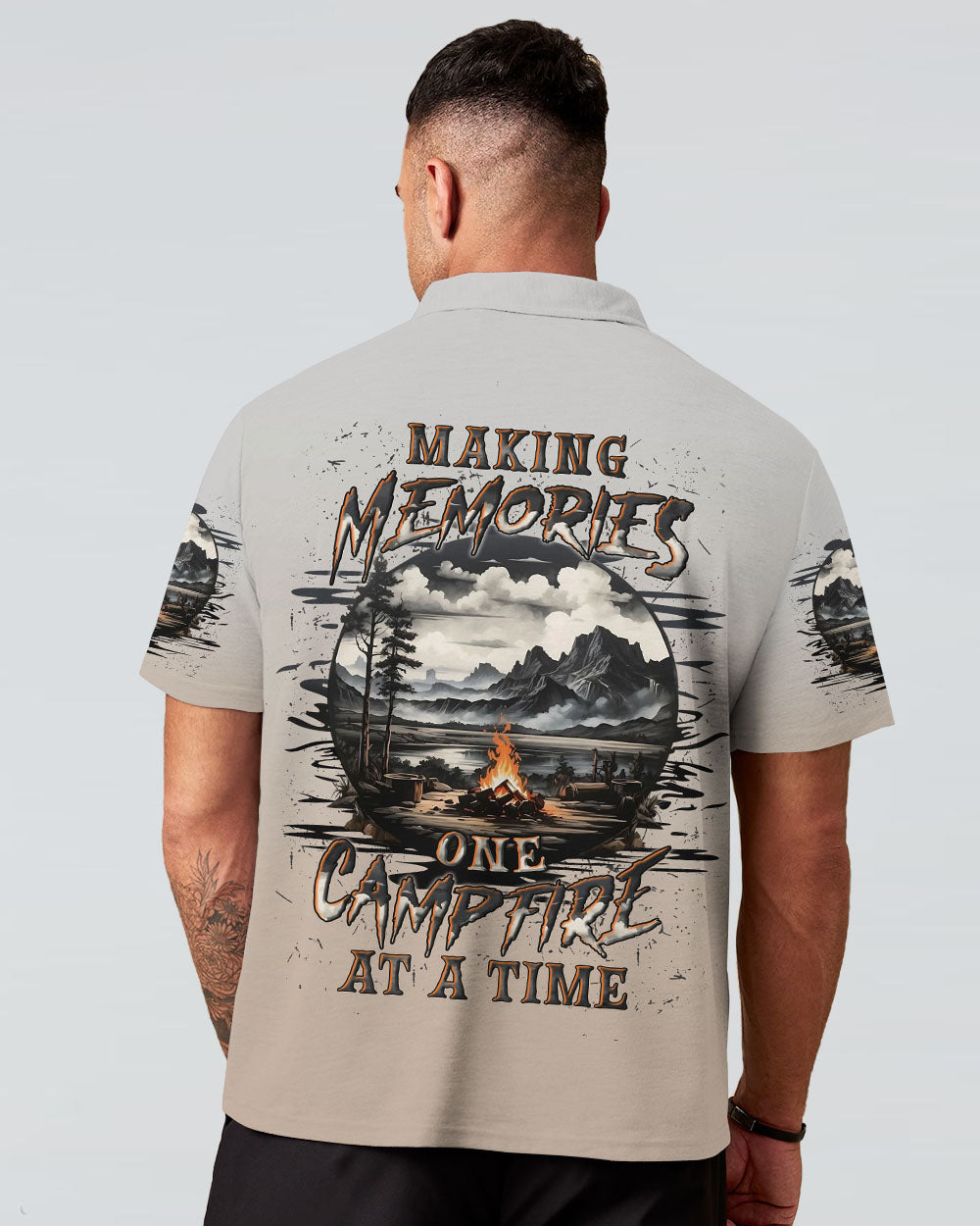BLISSCORNERS MAKING MEMORIES ONE CAMPFIRE AT A TIME ALL OVER PRINT