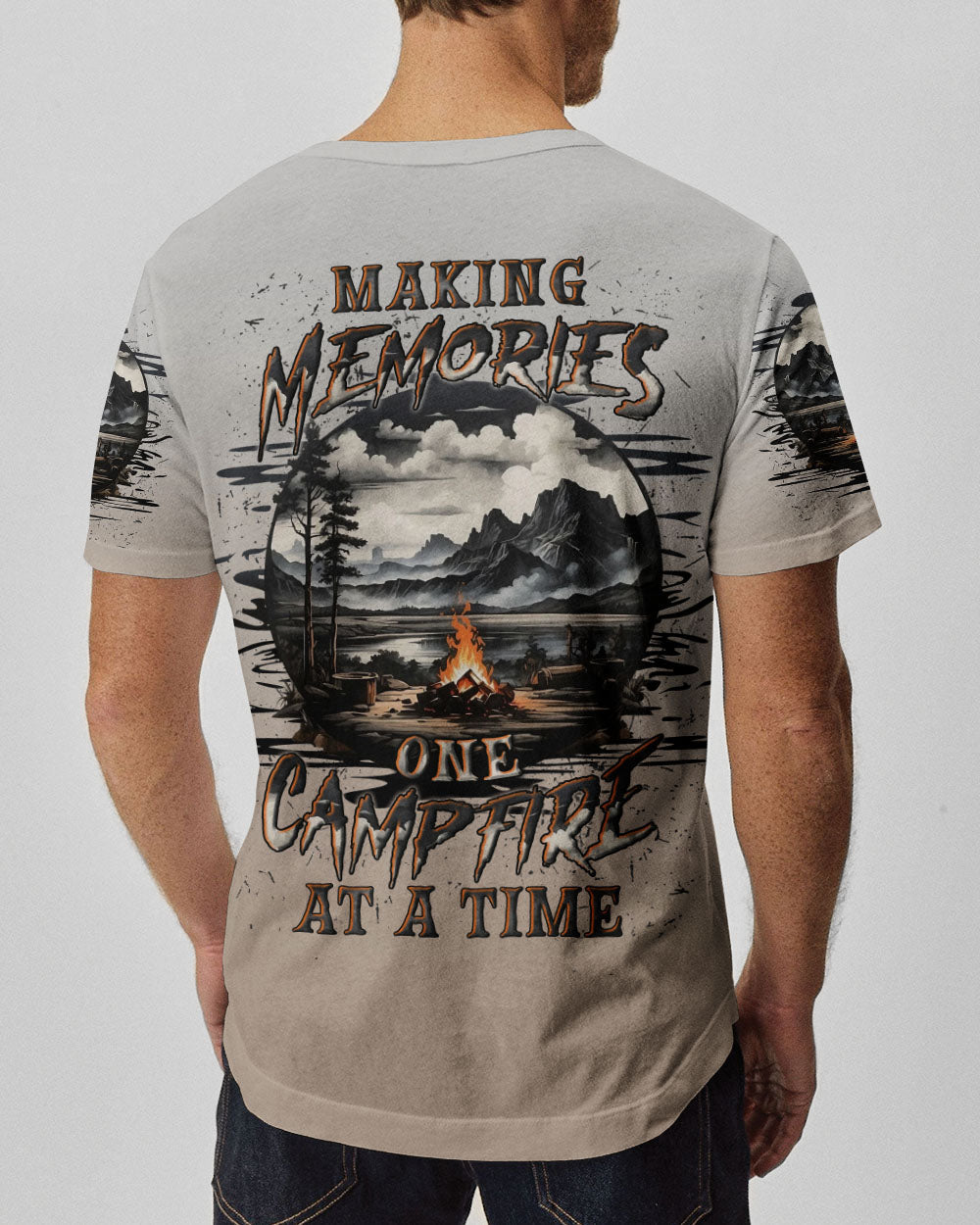 BLISSCORNERS MAKING MEMORIES ONE CAMPFIRE AT A TIME ALL OVER PRINT