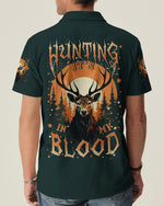 BLISSCORNERS HUNTING IT'S IN MY BLOOD DEER ALL OVER PRINT