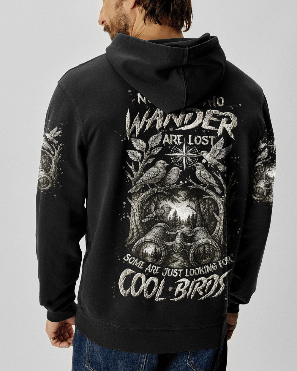 BLISSCORNERS NOT ALL WHO WANDER ARE LOST ALL OVER PRINT