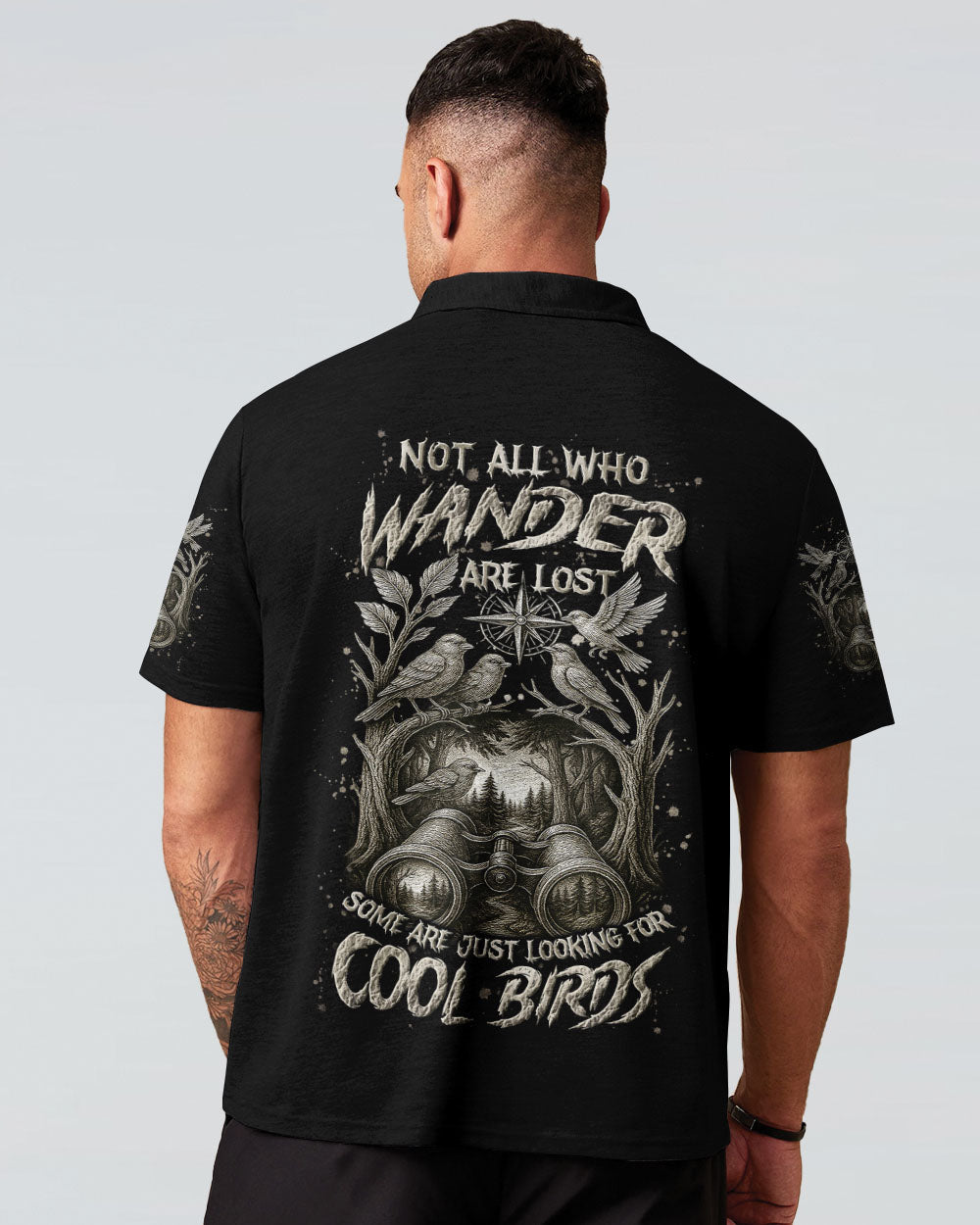 BLISSCORNERS NOT ALL WHO WANDER ARE LOST ALL OVER PRINT