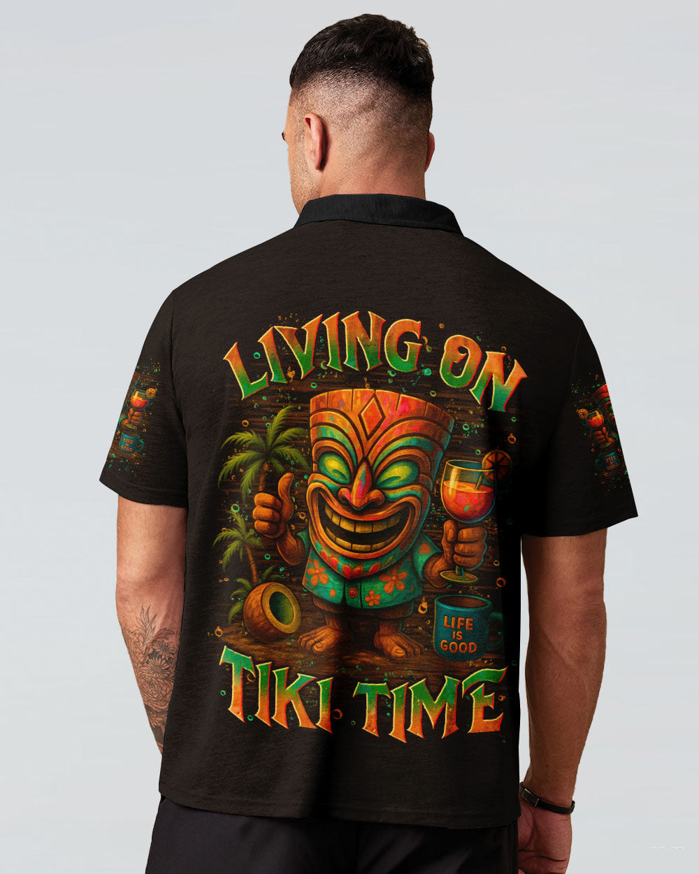 BLISSCORNERS LIVING ON TIKI TIME ALL OVER PRINT