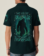 BLISSCORNERS AND INTO THE FOREST I GO BIGFOOT ALL OVER PRINT