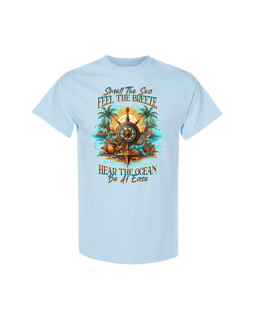 BLISSCORNERS SMELL THE SEA FEEL THE BREEZE COTTON SHIRT