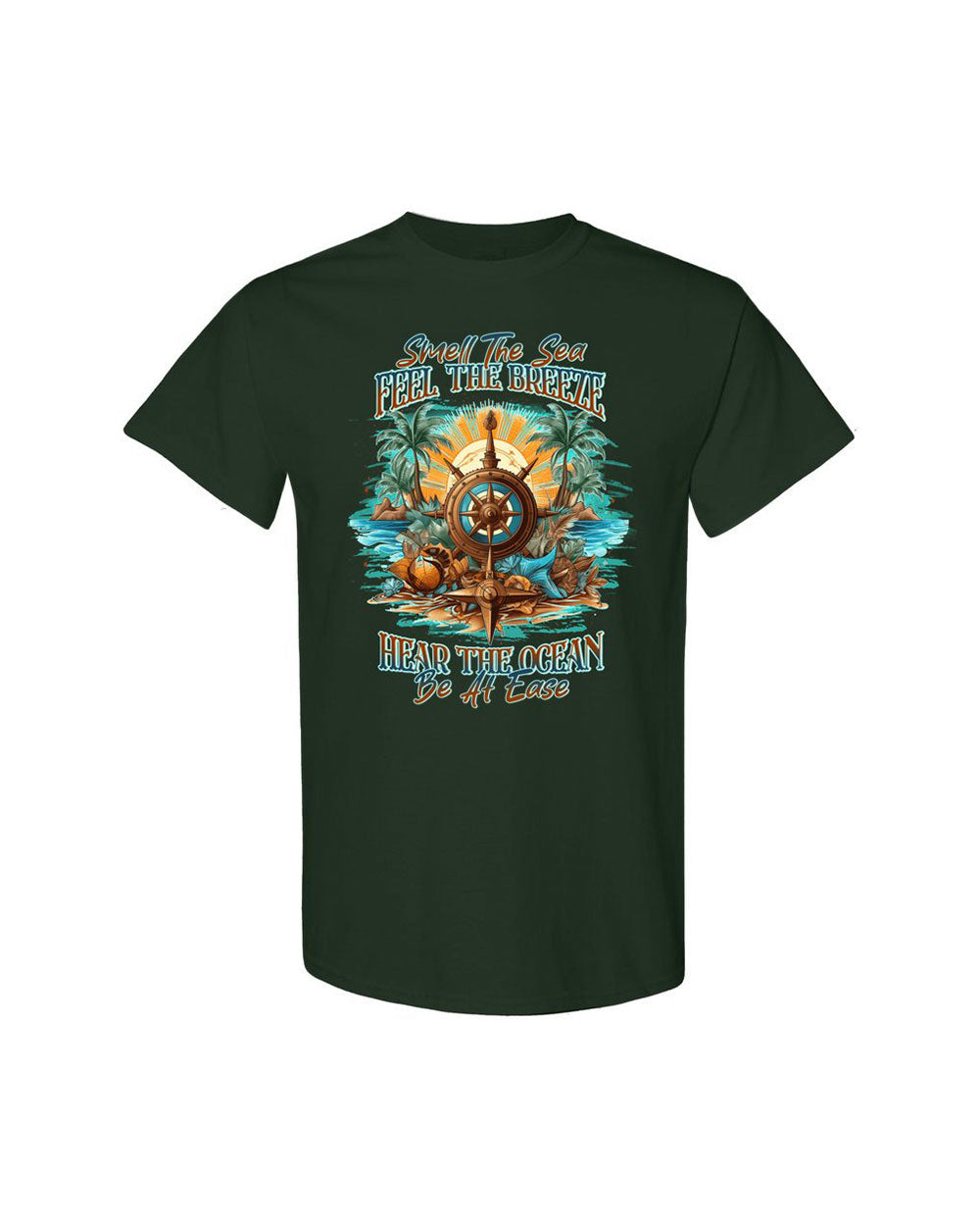 BLISSCORNERS SMELL THE SEA FEEL THE BREEZE COTTON SHIRT