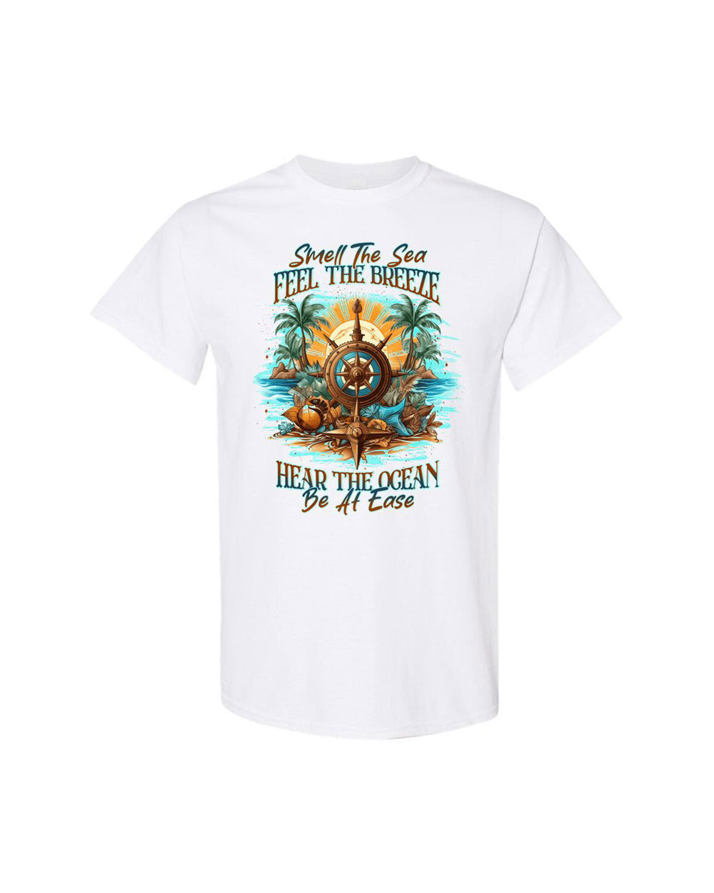 BLISSCORNERS SMELL THE SEA FEEL THE BREEZE COTTON SHIRT