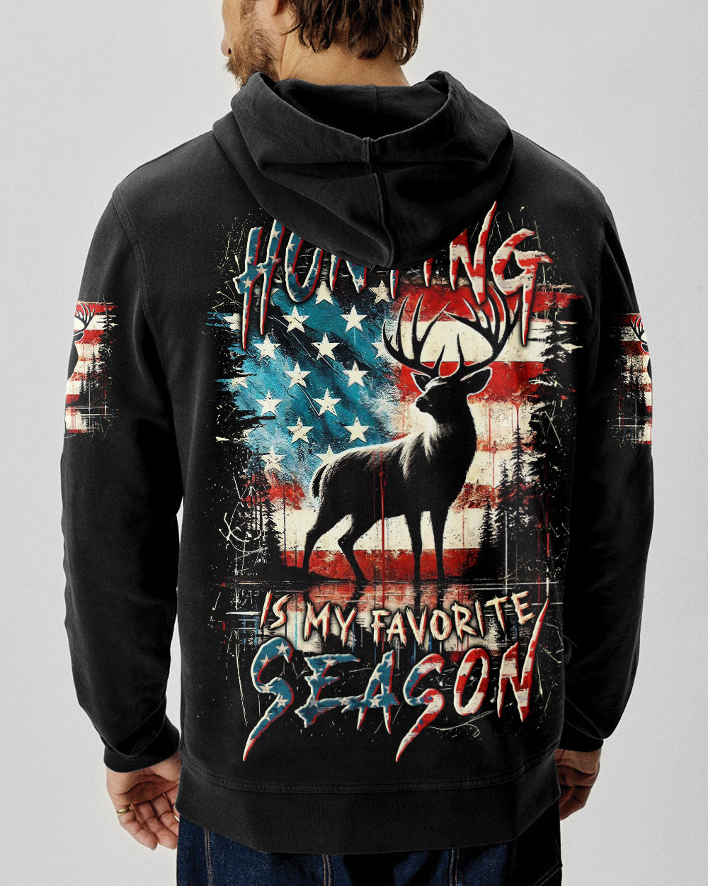 BLISSCORNERS HUNTING IS MY FAVORITE SEASON ALL OVER PRINT