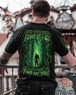 BLISSCORNERS AND INTO THE FOREST I GO BIGFOOT ALL OVER PRINT