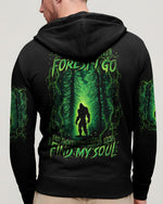 BLISSCORNERS AND INTO THE FOREST I GO BIGFOOT ALL OVER PRINT