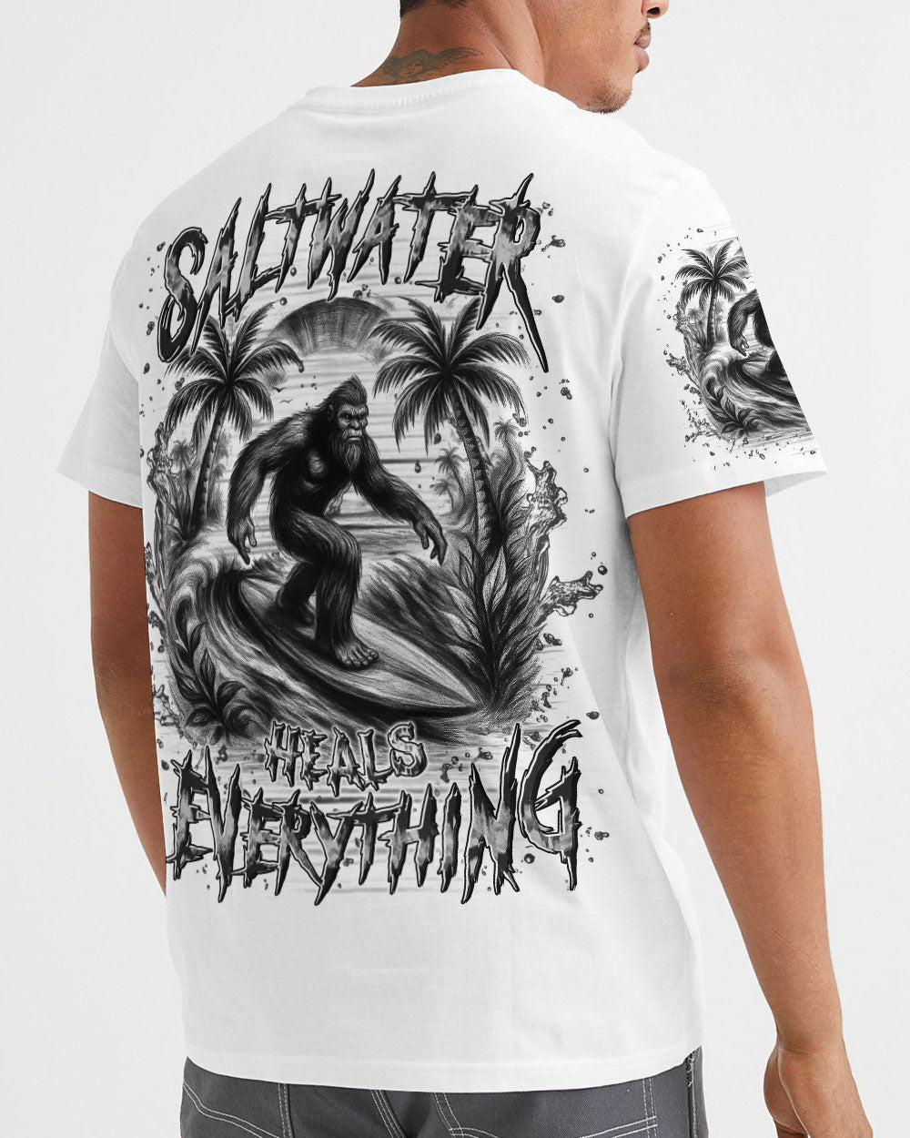 BLISSCORNERS SALTWATER HEALS EVERYTHING ALL OVER PRINT