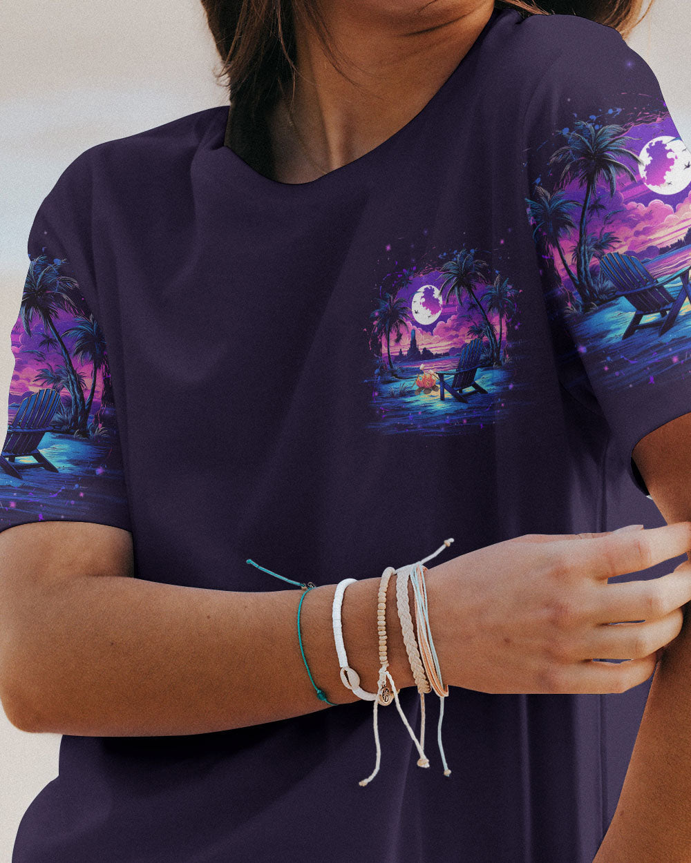 BLISSCORNERS SMELL THE SEA FEEL THE BREEZE ALL OVER PRINT
