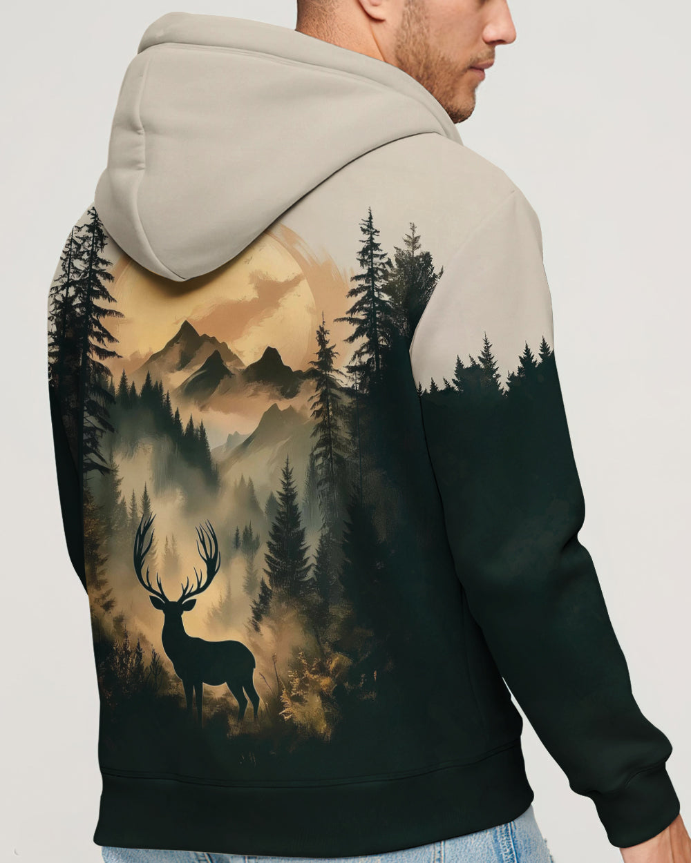 BLISSCORNERS DEER FOREST ALL OVER PRINT