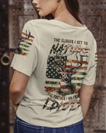 BLISSCORNERS THE CLOSER I GET TO NATURE DEER ALL OVER PRINT