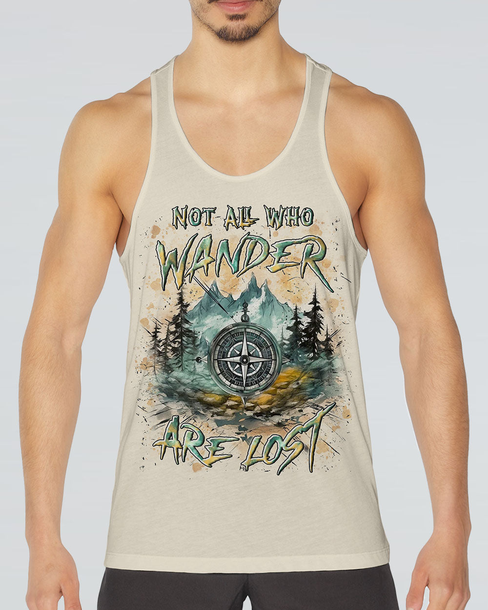 BLISSCORNERS NOT ALL WHO WANDER ARE LOST ALL OVER PRINT