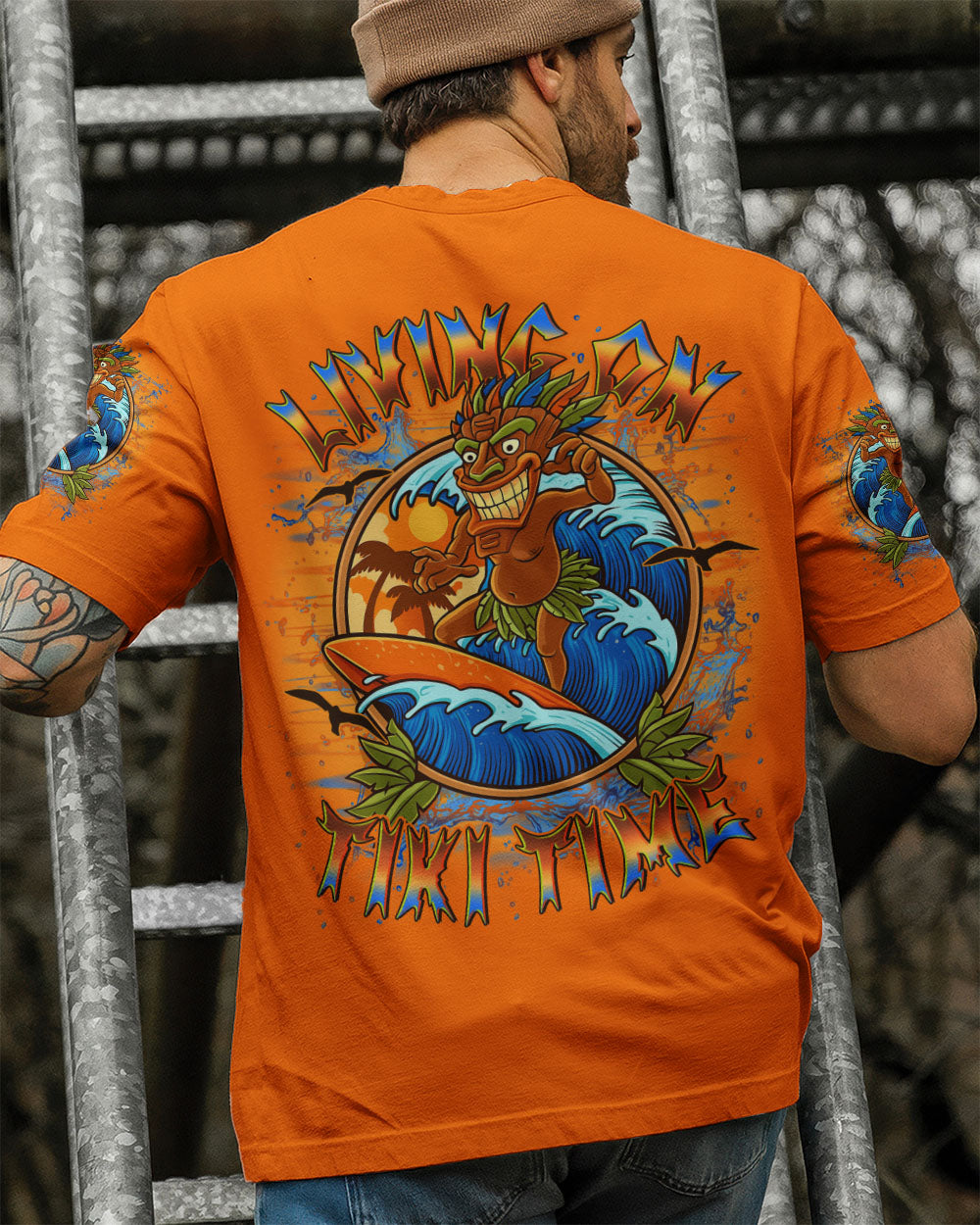 BLISSCORNERS LIVING ON TIKI TIME ALL OVER PRINT
